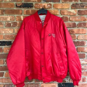 “Morris Music Men” Red Bomber Jacket